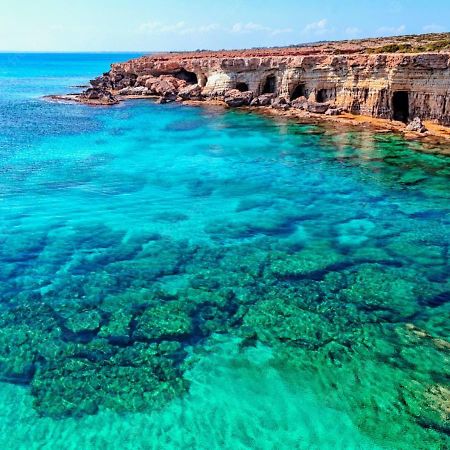 Konnos Bay Gardens Aparthotel Protaras Bagian luar foto