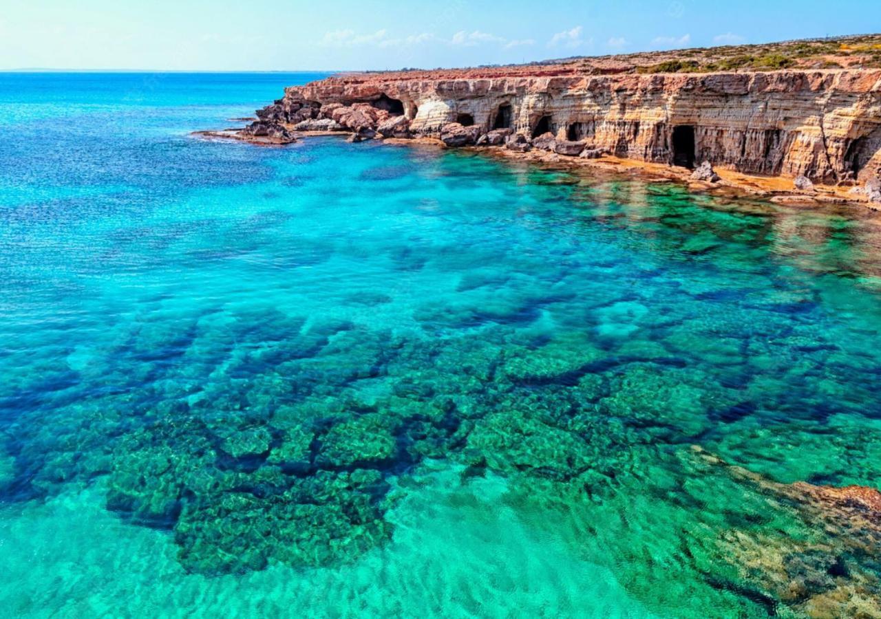 Konnos Bay Gardens Aparthotel Protaras Bagian luar foto